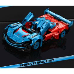 SEMBO WEKKI VIGGI 715004 non  CRAZY GEAR ĐỘNG CƠ GIÓ ÂM THANH XE THỂ THAO MAZDA WIND LAI CONCEPT CAR tỷ lệ 1:14 bộ đồ chơi xếp lắp ráp ghép mô hình  MAZDA FURAI Kỹ Thuật Công Nghệ Cao Mô Hình Phương Tiện 1245 khối