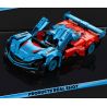 SEMBO WEKKI VIGGI 715004 non  CRAZY GEAR ĐỘNG CƠ GIÓ ÂM THANH XE THỂ THAO MAZDA WIND LAI CONCEPT CAR tỷ lệ 1:14 bộ đồ chơi xếp lắp ráp ghép mô hình  MAZDA FURAI Kỹ Thuật Công Nghệ Cao Mô Hình Phương Tiện 1245 khối
