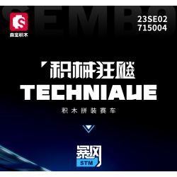 SEMBO WEKKI VIGGI 715004 non  CRAZY GEAR ĐỘNG CƠ GIÓ ÂM THANH XE THỂ THAO MAZDA WIND LAI CONCEPT CAR tỷ lệ 1:14 bộ đồ chơi xếp lắp ráp ghép mô hình  MAZDA FURAI Kỹ Thuật Công Nghệ Cao Mô Hình Phương Tiện 1245 khối