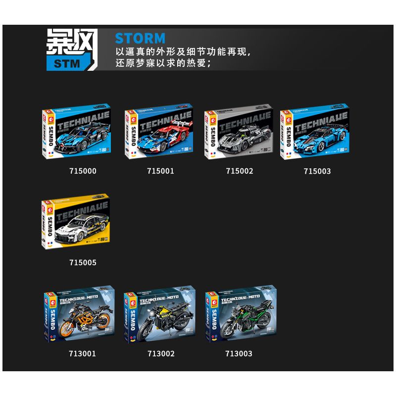 SEMBO WEKKI VIGGI 715004 non  CRAZY GEAR ĐỘNG CƠ GIÓ ÂM THANH XE THỂ THAO MAZDA WIND LAI CONCEPT CAR tỷ lệ 1:14 bộ đồ chơi xếp lắp ráp ghép mô hình  MAZDA FURAI Kỹ Thuật Công Nghệ Cao Mô Hình Phương Tiện 1245 khối