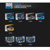 SEMBO WEKKI VIGGI 715004 non  CRAZY GEAR ĐỘNG CƠ GIÓ ÂM THANH XE THỂ THAO MAZDA WIND LAI CONCEPT CAR tỷ lệ 1:14 bộ đồ chơi xếp lắp ráp ghép mô hình  MAZDA FURAI Kỹ Thuật Công Nghệ Cao Mô Hình Phương Tiện 1245 khối