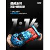 SEMBO WEKKI VIGGI 715004 non  CRAZY GEAR ĐỘNG CƠ GIÓ ÂM THANH XE THỂ THAO MAZDA WIND LAI CONCEPT CAR tỷ lệ 1:14 bộ đồ chơi xếp lắp ráp ghép mô hình  MAZDA FURAI Kỹ Thuật Công Nghệ Cao Mô Hình Phương Tiện 1245 khối