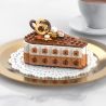 JAKI JK5621 5621 non  SÔCÔLA MILLE-FEUILLE bộ đồ chơi xếp lắp ráp ghép mô hình THE GOURMET JOURNAL CHOCO LAYER CAKE