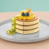 JAKI JK5619 5619 non  BÁNH NƯỚNG XỐP bộ đồ chơi xếp lắp ráp ghép mô hình THE GOURMET JOURNAL PANCAKE