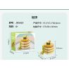 JAKI JK5619 5619 non  BÁNH NƯỚNG XỐP bộ đồ chơi xếp lắp ráp ghép mô hình THE GOURMET JOURNAL PANCAKE
