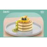 JAKI JK5619 5619 non  BÁNH NƯỚNG XỐP bộ đồ chơi xếp lắp ráp ghép mô hình THE GOURMET JOURNAL PANCAKE