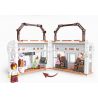 ZHEGAO 00314 non  ĐÔI CÁNH CỬA CẢNH ĐƯỜNG PHỐ bộ đồ chơi xếp lắp ráp ghép mô hình BAG SHOP 380 khối