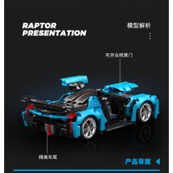 SEMBO WEKKI VIGGI 715003 non  TÍCH LŨY VŨ KHÍ XE THỂ THAO HONGQI S9 tỷ lệ 1:14 bộ đồ chơi xếp lắp ráp ghép mô hình  Kỹ Thuật Công Nghệ Cao Mô Hình Phương Tiện 1080 khối