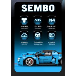 SEMBO WEKKI VIGGI 715003 non  TÍCH LŨY VŨ KHÍ XE THỂ THAO HONGQI S9 tỷ lệ 1:14 bộ đồ chơi xếp lắp ráp ghép mô hình  Kỹ Thuật Công Nghệ Cao Mô Hình Phương Tiện 1080 khối