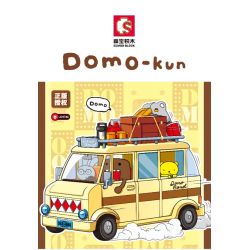 SEMBO 612505 non  HUẤN LUYỆN VIÊN NGOẠI Ô bộ đồ chơi xếp lắp ráp ghép mô hình 284 khối