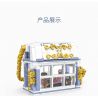 ZHEGAO 00313 non  CHUỖI CẢNH ĐƯỜNG PHỐ bộ đồ chơi xếp lắp ráp ghép mô hình BAG SHOP 382 khối