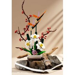 QIZHILE 92038 non  HOA THUỶ TIÊN VÀNG bộ đồ chơi xếp lắp ráp ghép mô hình Flowers NARCISSUS 800 khối QIZHILE 92038 non  HOA THUỶ TIÊN VÀNG bộ đồ chơi xếp lắp ráp ghép mô hình Flowers NARCISSUS 800 khối