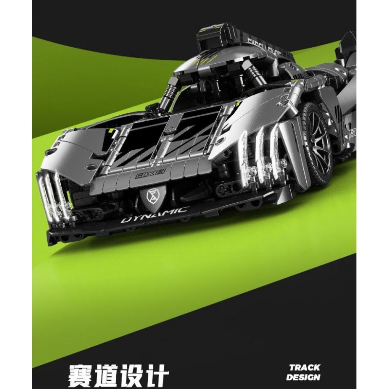 SEMBO WEKKI VIGGI 715002 non  CRAZY GEAR XE THỂ THAO CHIẾN BINH PEUGEOT 1:14 tỷ lệ 1:14 bộ đồ chơi xếp lắp ráp ghép mô hình  Kỹ Thuật Công Nghệ Cao Mô Hình Phương Tiện 1100 khối