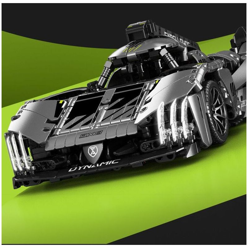 SEMBO WEKKI VIGGI 715002 non  CRAZY GEAR XE THỂ THAO CHIẾN BINH PEUGEOT 1:14 tỷ lệ 1:14 bộ đồ chơi xếp lắp ráp ghép mô hình  Kỹ Thuật Công Nghệ Cao Mô Hình Phương Tiện 1100 khối