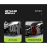 SEMBO WEKKI VIGGI 715002 non  CRAZY GEAR XE THỂ THAO CHIẾN BINH PEUGEOT 1:14 tỷ lệ 1:14 bộ đồ chơi xếp lắp ráp ghép mô hình  Kỹ Thuật Công Nghệ Cao Mô Hình Phương Tiện 1100 khối
