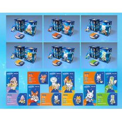 ZHEGAO DZ6005 6005 non  NGƯỜI BẢO VỆ KHÔNG GIAN 6 LOẠI NHÂN VIÊN TRÌ DỨA NHÀ THÁM HIỂM SIMON VẬN CHUYỂN XIAOBAI ĐỘI TRƯỞNG WANG DA LẤY MẪU MENGTU TIẾN SĨ SNAKE bộ đồ chơi xếp lắp ráp ghép mô hình Creator KEROSENE LAMP Sáng Tạo 1617 khối