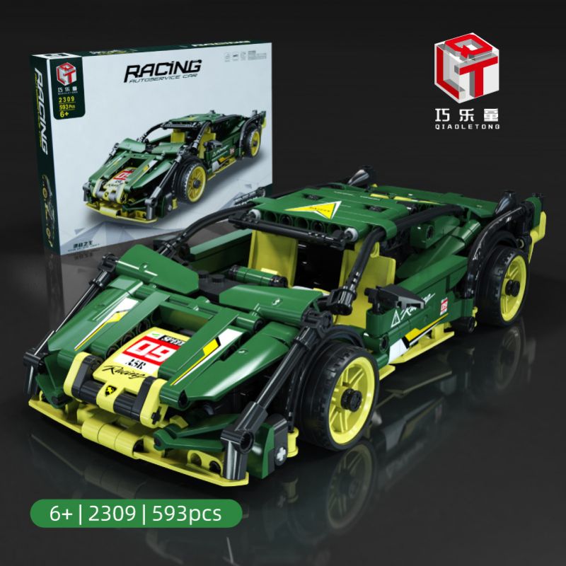 QIAO LE TONG 2309 non  VUA TRÔI DẠT tỷ lệ 1:14 bộ đồ chơi xếp lắp ráp ghép mô hình  Kỹ Thuật Công Nghệ Cao Mô Hình Phương Tiện 593 khối
