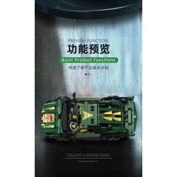 QIAO LE TONG 2309 non  VUA TRÔI DẠT tỷ lệ 1:14 bộ đồ chơi xếp lắp ráp ghép mô hình  Kỹ Thuật Công Nghệ Cao Mô Hình Phương Tiện 593 khối