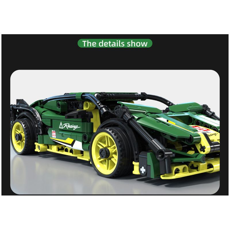 QIAO LE TONG 2309 non  VUA TRÔI DẠT tỷ lệ 1:14 bộ đồ chơi xếp lắp ráp ghép mô hình  Kỹ Thuật Công Nghệ Cao Mô Hình Phương Tiện 593 khối