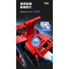 SEMBO WEKKI VIGGI 715001 non  TRANG BỊ XE THỂ THAO FORD GT tỷ lệ 1:14 bộ đồ chơi xếp lắp ráp ghép mô hình  Kỹ Thuật Công Nghệ Cao Mô Hình Phương Tiện 1257 khối