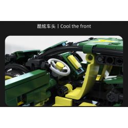 QIAO LE TONG 2309 non  VUA TRÔI DẠT tỷ lệ 1:14 bộ đồ chơi xếp lắp ráp ghép mô hình  Kỹ Thuật Công Nghệ Cao Mô Hình Phương Tiện 593 khối