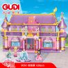 GUDI 9050 non  NGÔI NHÀ BÚP BÊ bộ đồ chơi xếp lắp ráp ghép mô hình Yeloli 628 khối