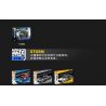 SEMBO WEKKI VIGGI 715001 non  TRANG BỊ XE THỂ THAO FORD GT tỷ lệ 1:14 bộ đồ chơi xếp lắp ráp ghép mô hình  Kỹ Thuật Công Nghệ Cao Mô Hình Phương Tiện 1257 khối