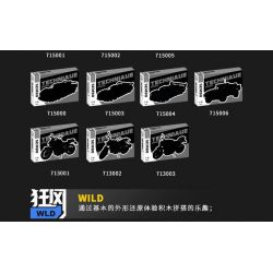 SEMBO WEKKI VIGGI 715001 non  TRANG BỊ XE THỂ THAO FORD GT tỷ lệ 1:14 bộ đồ chơi xếp lắp ráp ghép mô hình  Kỹ Thuật Công Nghệ Cao Mô Hình Phương Tiện 1257 khối