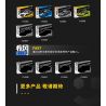 SEMBO WEKKI VIGGI 715001 non  TRANG BỊ XE THỂ THAO FORD GT tỷ lệ 1:14 bộ đồ chơi xếp lắp ráp ghép mô hình  Kỹ Thuật Công Nghệ Cao Mô Hình Phương Tiện 1257 khối