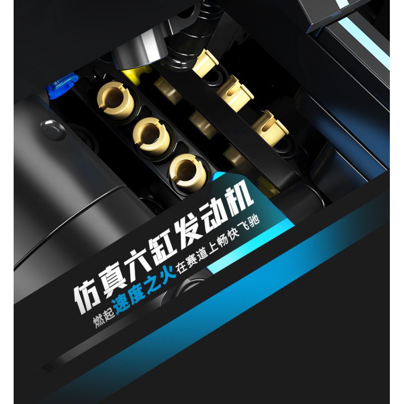 SEMBO WEKKI VIGGI 715000 non  TÍCH LŨY CRAZY BIAO BUGATTI X TORNADO tỷ lệ 1:14 bộ đồ chơi xếp lắp ráp ghép mô hình  BUGATTI BOLIDE Kỹ Thuật Công Nghệ Cao Mô Hình Phương Tiện 1499 khối