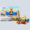 GUANGZHOU METRO TME20205 20205 non  TRẠM BẢO TRÌ TÀU ĐIỆN NGẦM bộ đồ chơi xếp lắp ráp ghép mô hình Trains Tàu Hỏa 456 khối