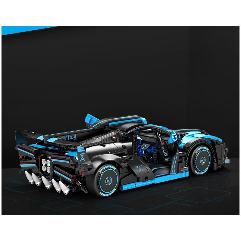 SEMBO WEKKI VIGGI 715000 non  TÍCH LŨY CRAZY BIAO BUGATTI X TORNADO tỷ lệ 1:14 bộ đồ chơi xếp lắp ráp ghép mô hình  BUGATTI BOLIDE Kỹ Thuật Công Nghệ Cao Mô Hình Phương Tiện 1499 khối