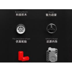 GOGO 67127 non  VUA TRÔI DẠT tỷ lệ 1:18 bộ đồ chơi xếp lắp ráp ghép mô hình  Kỹ Thuật Công Nghệ Cao Mô Hình Phương Tiện 440 khối