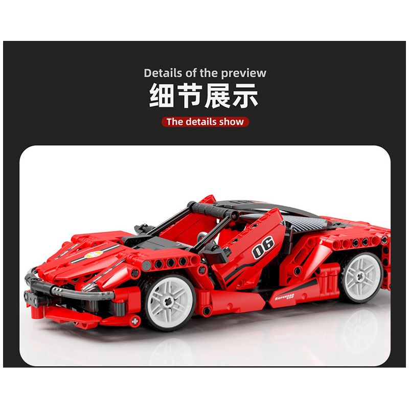 GOGO 67127 non  VUA TRÔI DẠT tỷ lệ 1:18 bộ đồ chơi xếp lắp ráp ghép mô hình  Kỹ Thuật Công Nghệ Cao Mô Hình Phương Tiện 440 khối