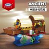 XINGBAO XB-18013 18013 XB18013 non  THUYỀN HOA CỔ ĐẠI TRUNG QUỐC bộ đồ chơi xếp lắp ráp ghép mô hình ANCIENT CHINESE BOAT 560 khối