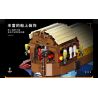 XINGBAO XB-18013 18013 XB18013 non  THUYỀN HOA CỔ ĐẠI TRUNG QUỐC bộ đồ chơi xếp lắp ráp ghép mô hình ANCIENT CHINESE BOAT 560 khối