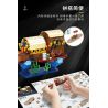 XINGBAO XB-18013 18013 XB18013 non  THUYỀN HOA CỔ ĐẠI TRUNG QUỐC bộ đồ chơi xếp lắp ráp ghép mô hình ANCIENT CHINESE BOAT 560 khối