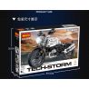 COGO 15803C non  XE MÁY CỔ ĐIỂN bộ đồ chơi xếp lắp ráp ghép mô hình  TECH-STORM Kỹ Thuật Công Nghệ Cao Mô Hình Phương Tiện 631 khối