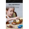 XINGBAO XB-18013 18013 XB18013 non  THUYỀN HOA CỔ ĐẠI TRUNG QUỐC bộ đồ chơi xếp lắp ráp ghép mô hình ANCIENT CHINESE BOAT 560 khối