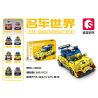 SEMBO WEKKI VIGGI 714013 non  THẾ GIỚI XE SANG THẢ DIỀU bộ đồ chơi xếp lắp ráp ghép mô hình Speed Champions Racing Cars Đua Xe Công Thức 305 khối