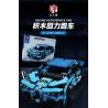 QIAO LE TONG 2305 non  VUA TRÔI DẠT tỷ lệ 1:14 bộ đồ chơi xếp lắp ráp ghép mô hình  Kỹ Thuật Công Nghệ Cao Mô Hình Phương Tiện 480 khối