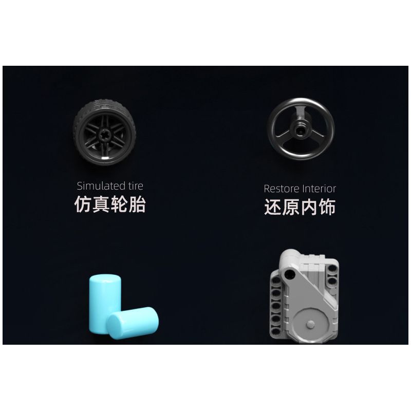 QIAO LE TONG 2305 non  VUA TRÔI DẠT tỷ lệ 1:14 bộ đồ chơi xếp lắp ráp ghép mô hình  Kỹ Thuật Công Nghệ Cao Mô Hình Phương Tiện 480 khối