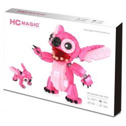 HC MAGIC XZ002 non  LILO & STITCH THIÊN THẦN bộ đồ chơi xếp lắp ráp ghép mô hình 350 khối