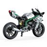 COGO 15803B non  ĐẦU MÁY HẠNG NẶNG KAWASAKI bộ đồ chơi xếp lắp ráp ghép mô hình  TECH-STORM Kỹ Thuật Công Nghệ Cao Mô Hình Phương Tiện 630 khối