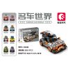 SEMBO WEKKI VIGGI 714010 non  THẾ GIỚI XE SANG THỜI GIAN DU LỊCH bộ đồ chơi xếp lắp ráp ghép mô hình Speed Champions Racing Cars Đua Xe Công Thức 305 khối
