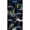 COGO 15803B non  ĐẦU MÁY HẠNG NẶNG KAWASAKI bộ đồ chơi xếp lắp ráp ghép mô hình  TECH-STORM Kỹ Thuật Công Nghệ Cao Mô Hình Phương Tiện 630 khối