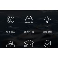 XINGBAO XB-18012 18012 XB18012 non  CATAMARAN ĐIỆN bộ đồ chơi xếp lắp ráp ghép mô hình POWER CATAMARAN 327 khối