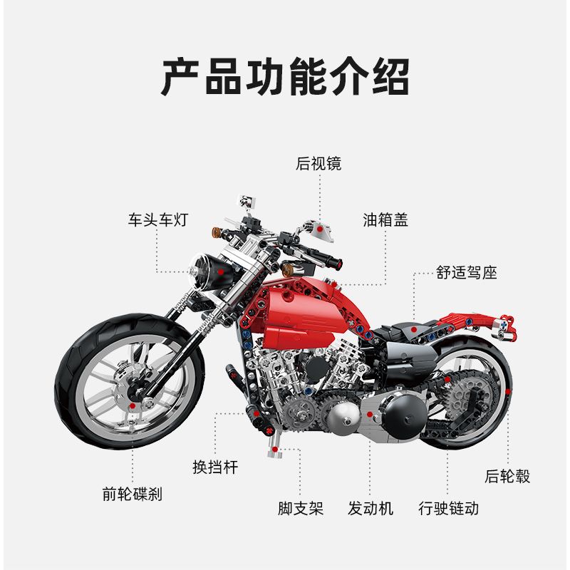 COGO 15803 non  ĐẦU MÁY HẠNG NẶNG bộ đồ chơi xếp lắp ráp ghép mô hình  TECH-STORM Kỹ Thuật Công Nghệ Cao Mô Hình Phương Tiện 603 khối