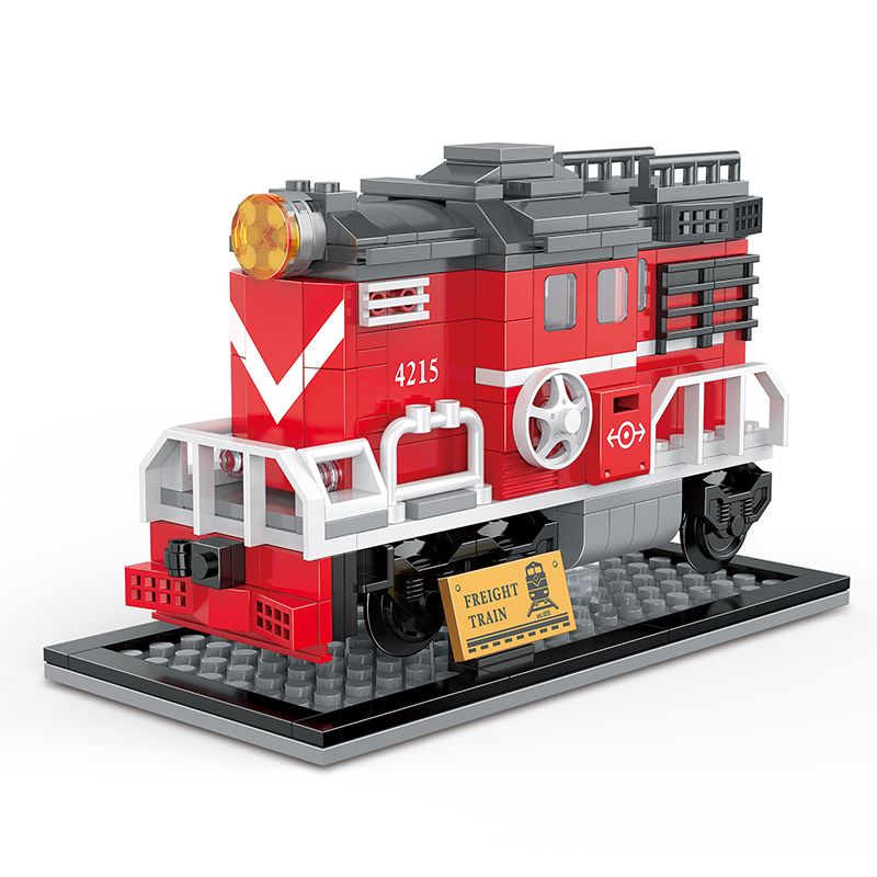 COGO 4215 non Lego TÀU CHỞ HÀNG DONGFENG bộ đồ chơi xếp lắp ráp ghép mô hình Trains Tàu Hỏa 236 khối
