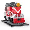 COGO 4215 non  TÀU CHỞ HÀNG DONGFENG bộ đồ chơi xếp lắp ráp ghép mô hình Trains Tàu Hỏa 236 khối